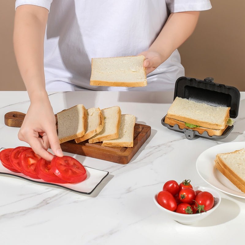 Portable Single-Slice Sandwich Pan