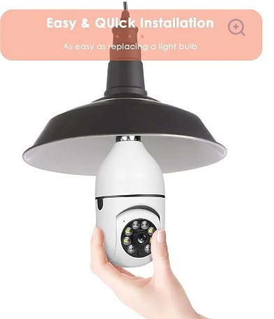 Security Camera with LED Lights